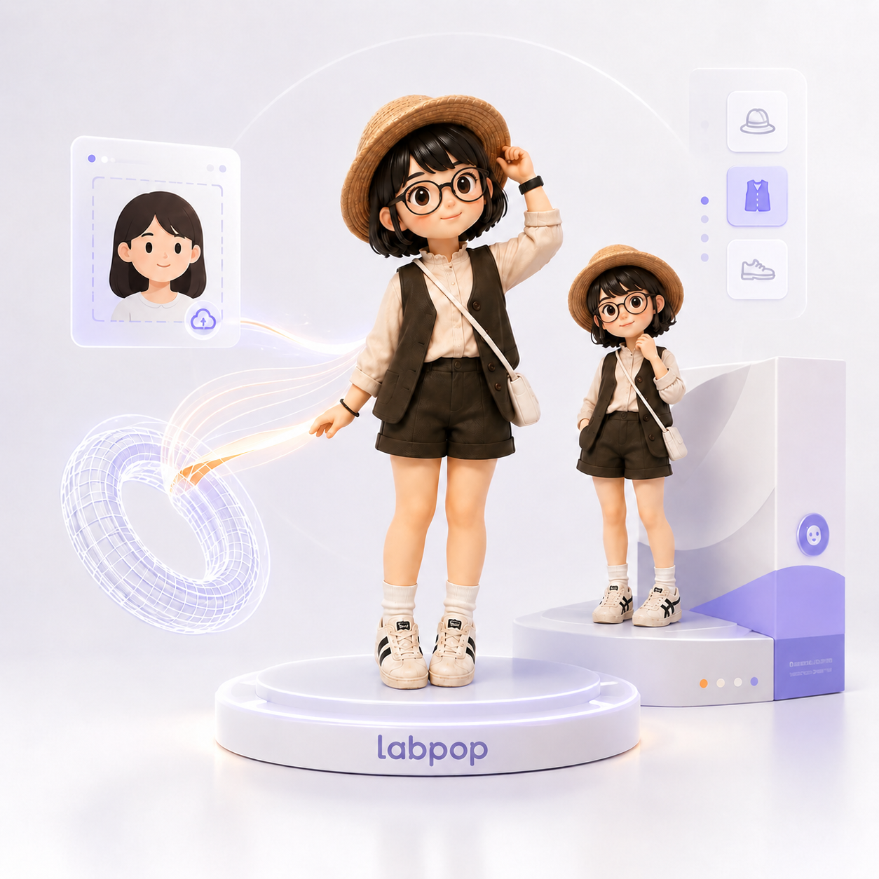 3D打印人偶成品展示