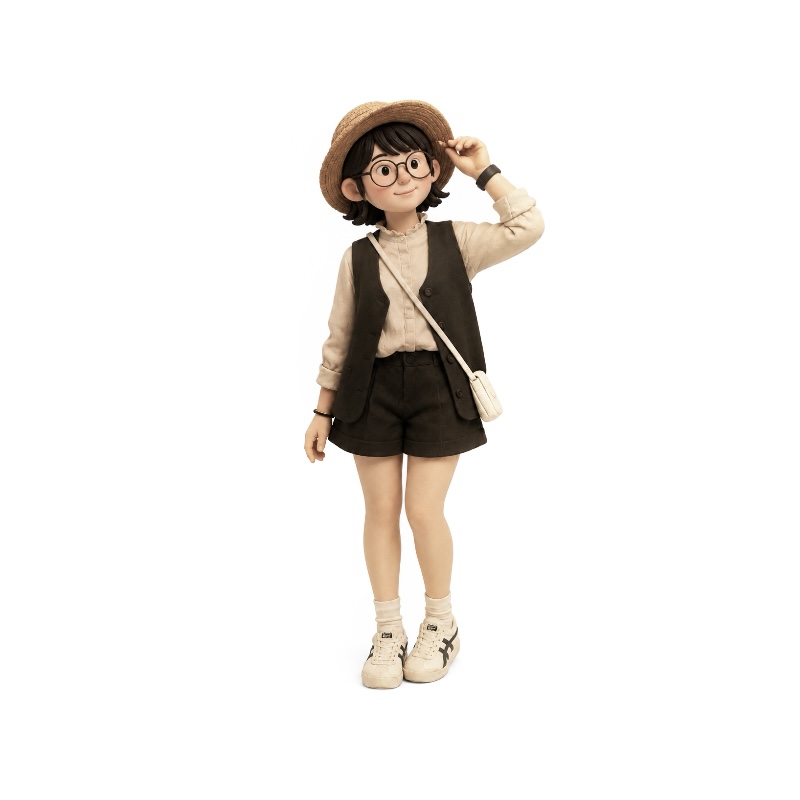 黏土人偶风格 - 3D人偶定制风格展示