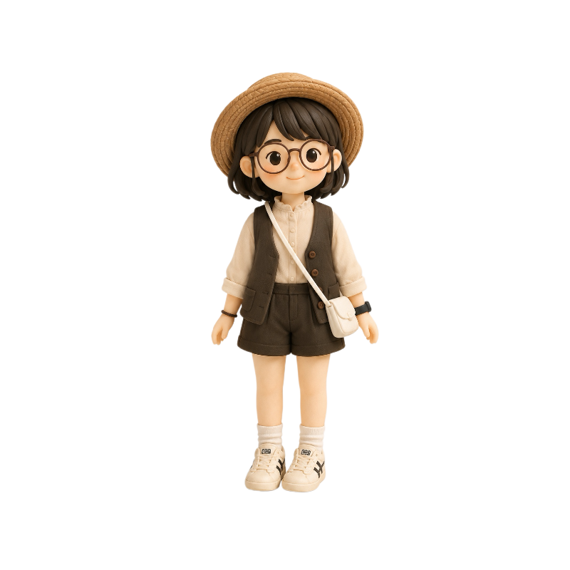 手工软陶风格 - 3D人偶定制风格展示