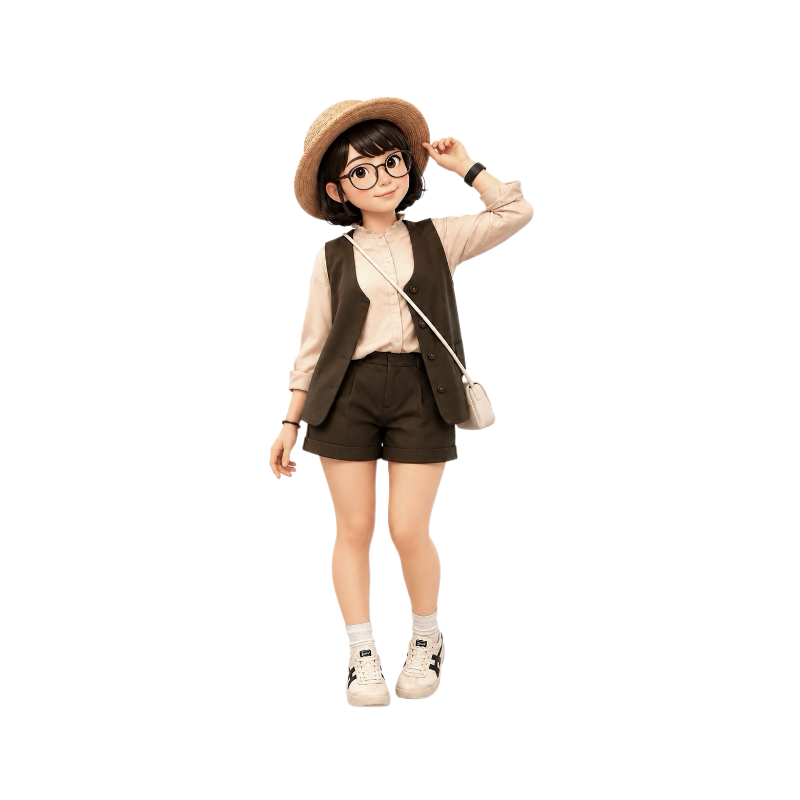 美式动漫风格 - 3D人偶定制风格展示